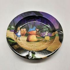 Metal Ashtray - Alice in Wonderland