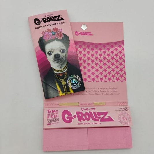 G-ROLLZ 'Mexico' Pink Kingsize Roll Kit