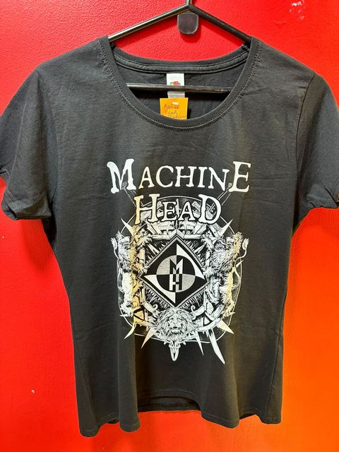 Camiseta de pedra de sangue MACHINE HEAD 