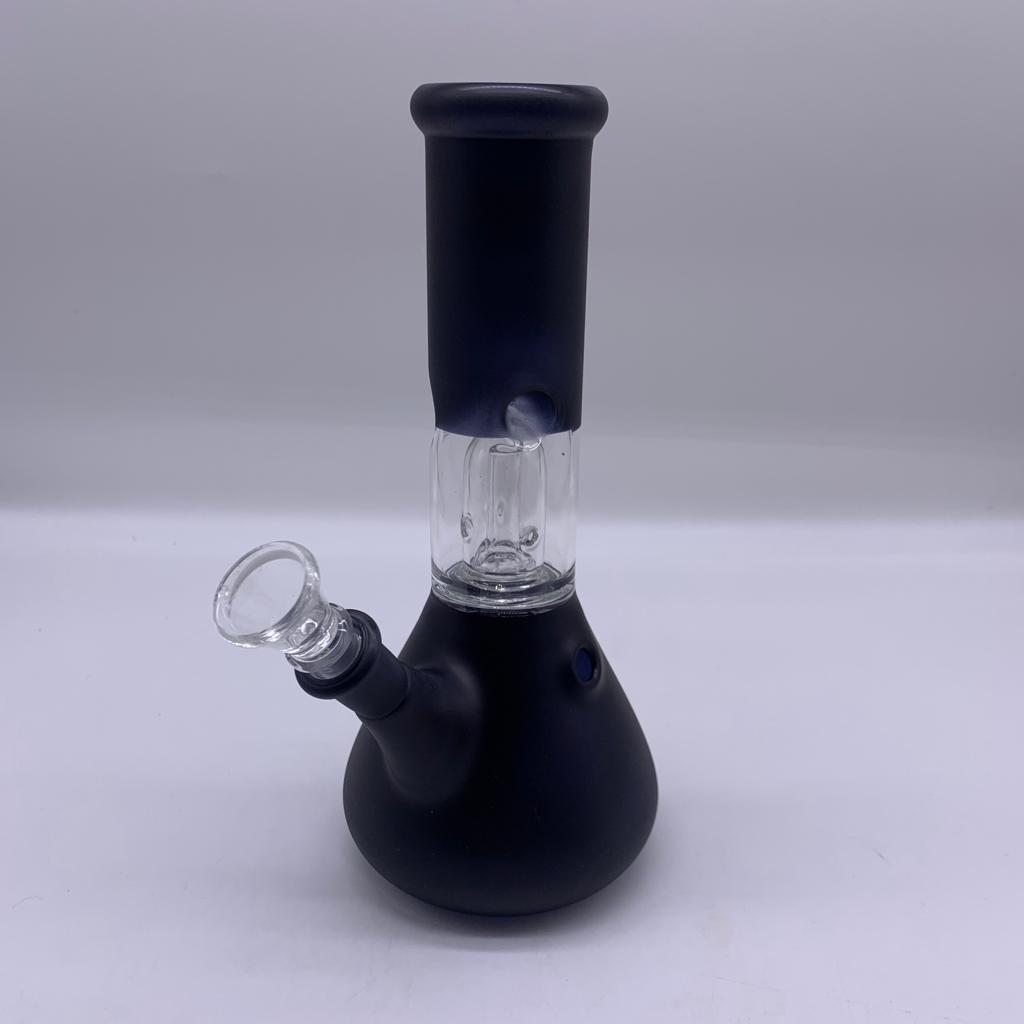 Black Dome Perc Glass Bong