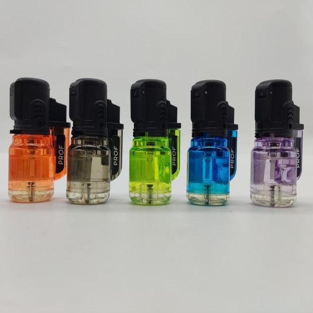 Isqueiro Jet Flame Transparente PROF
