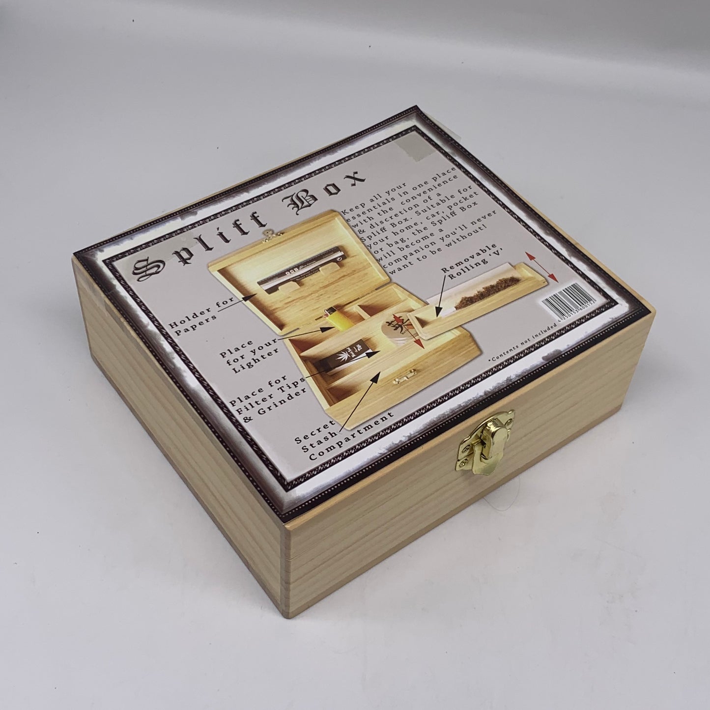 Caixa de armazenamento Spliff Rolling Box